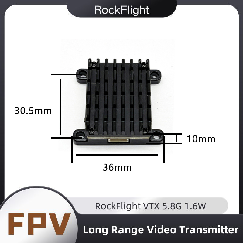 RockFlight TX663 VTX 5.8G 48CH - Drone Transmitter 评论和价格