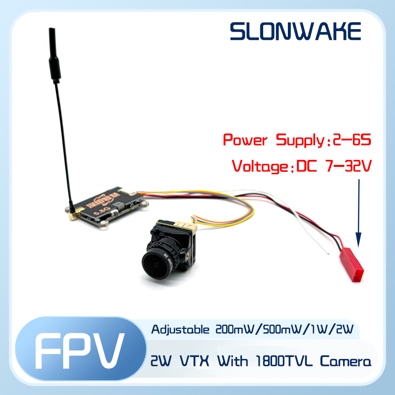 SLONWAKE 5.8G 56CH 2W transmit - Drone Frame 评论和价格