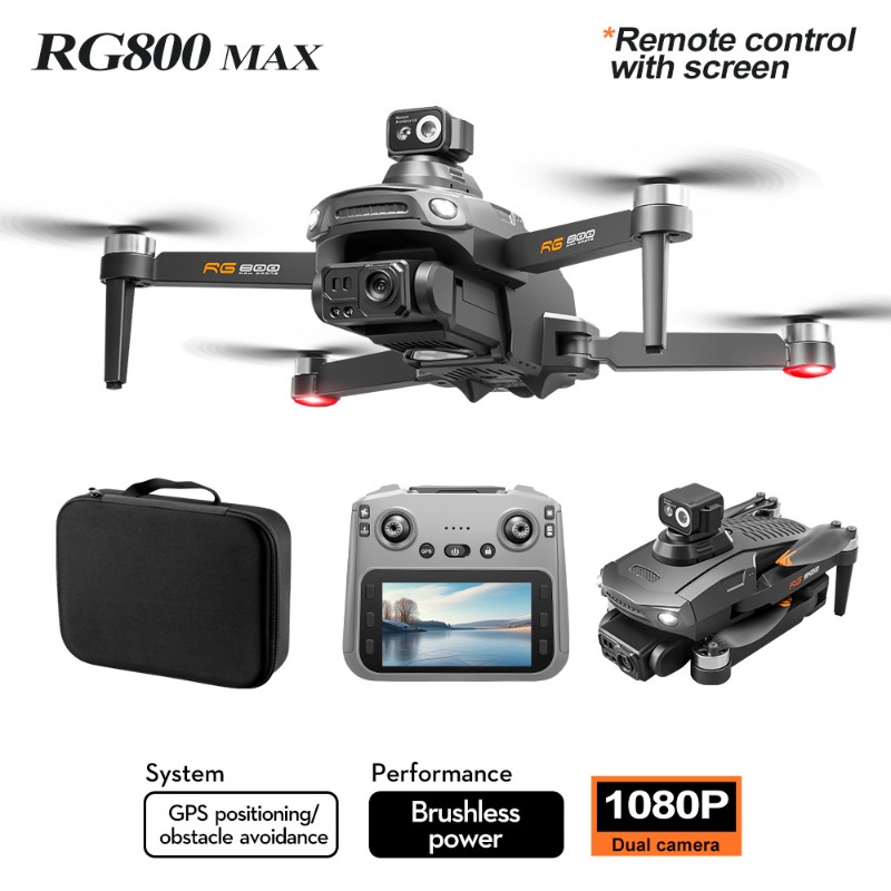NEW RG800 MAX Drone 1080P HD C - Drone Charger 评论和价格