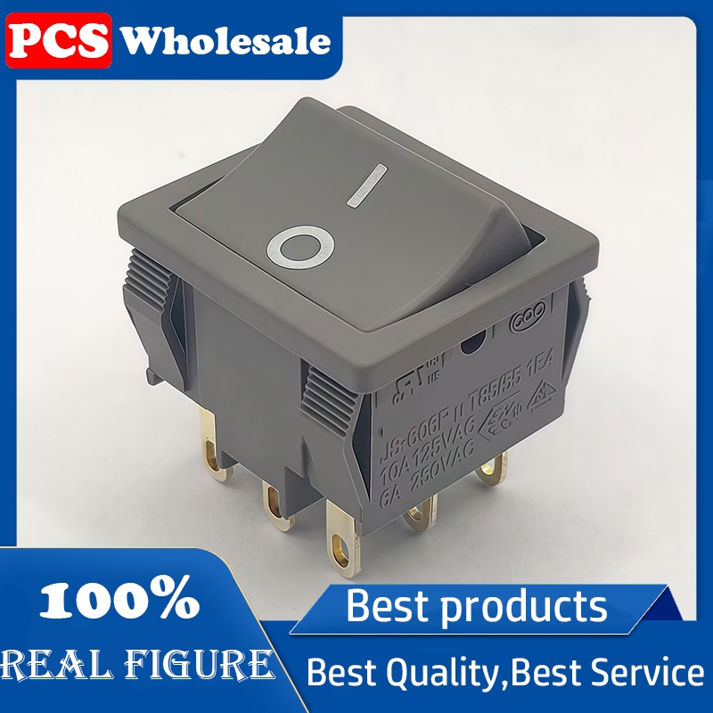 Boat-shaped rocker switch JS-6 - Drone Buzzer 评论和价格